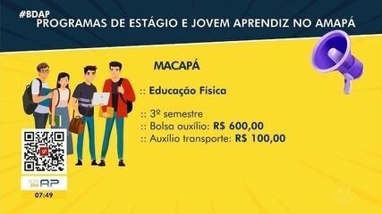 Estágios e vagas de jovem aprendiz estão abertas em Macapá