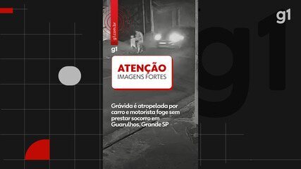 Grávida atropelada em Guarulhos; motorista foge do local
