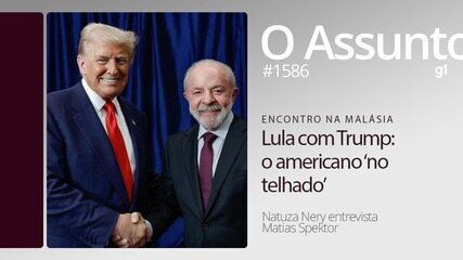 Lula e Trump: acordo em discussão após reunião na Malásia