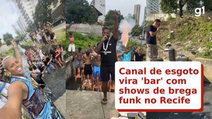 Bar inusitado no Recife mistura brega funk e riscos à saúde