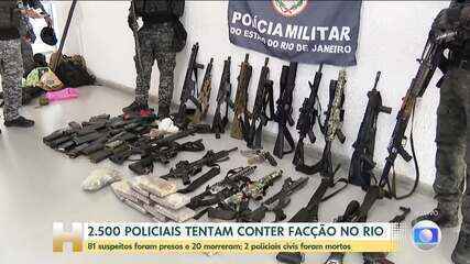 Megaoperação no Rio: apoio do Ministério da Justiça aos pedidos estaduais