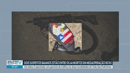 Megaoperação no RJ resulta em prisões de baianos