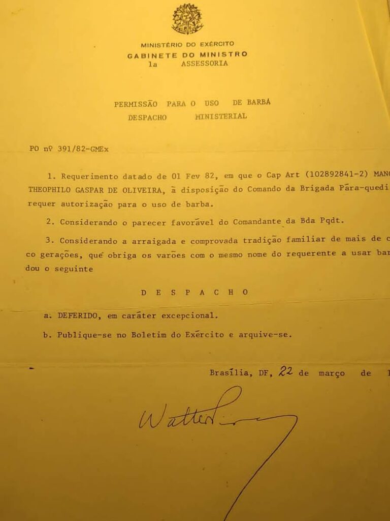General absolvido por trama golpista tem laços com a família militar mais tradicional do Brasil