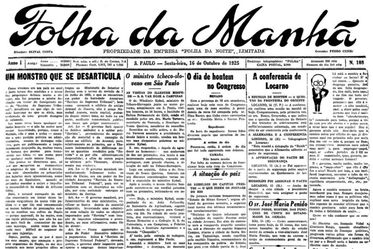 Américo Jacomino, o Canhoto, brilha em São Paulo em 1925