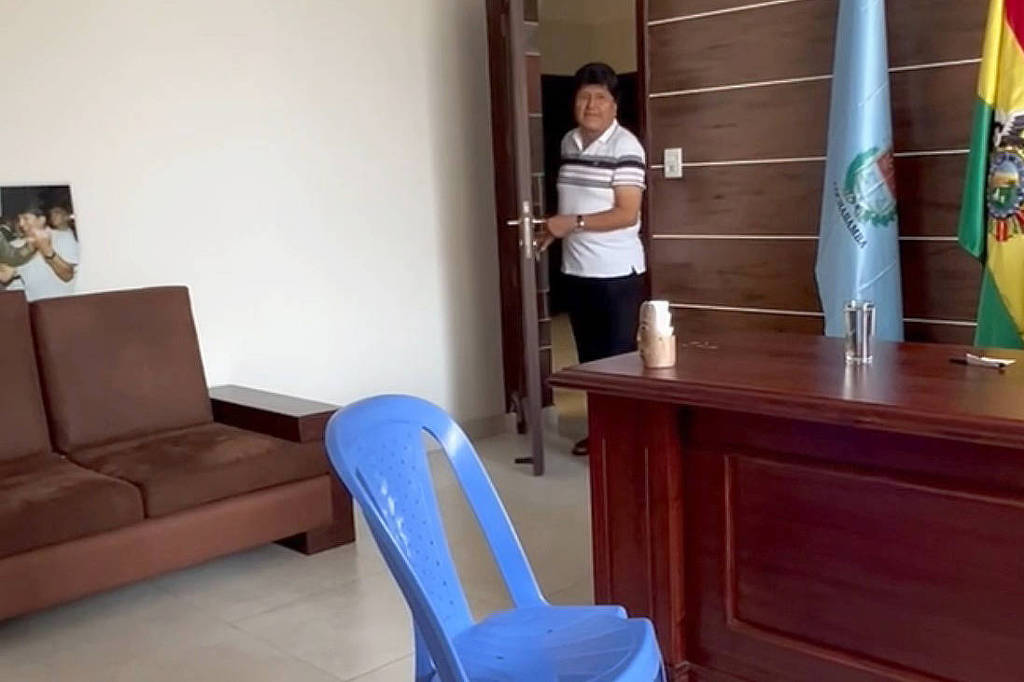 Evo Morales garante que não deixará a Bolívia novamente