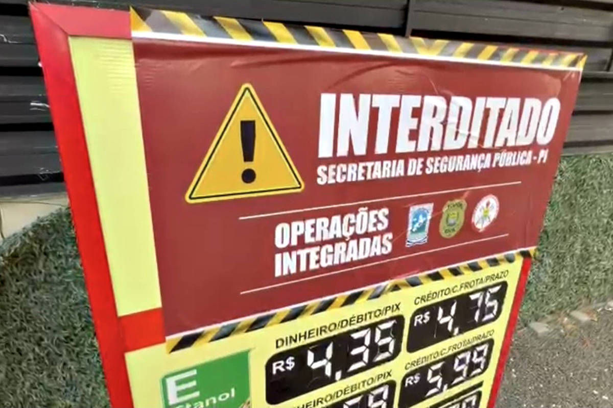 Polícia interdita 49 postos de combustíveis ligados ao PCC