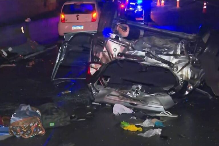 Acidente fatal no Rodoanel em São Bernardo do Campo resulta em quatro jovens mortos