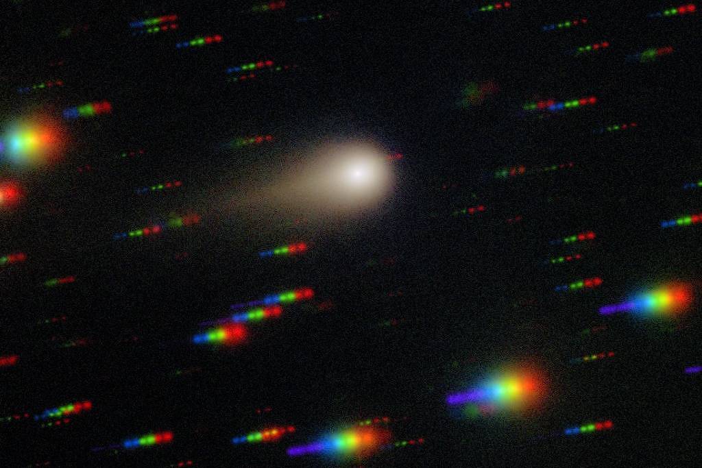 Crescimento da cauda do cometa 3I/Atlas é registrado por telescópio no Chile