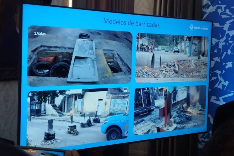 Programa de retirada de barricadas é anunciado no Rio de Janeiro