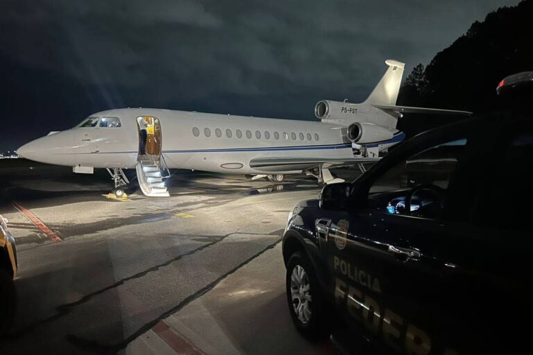 Apreensão de avião de banqueiro Vorcaro pela PF é avaliada em R$ 200 milhões