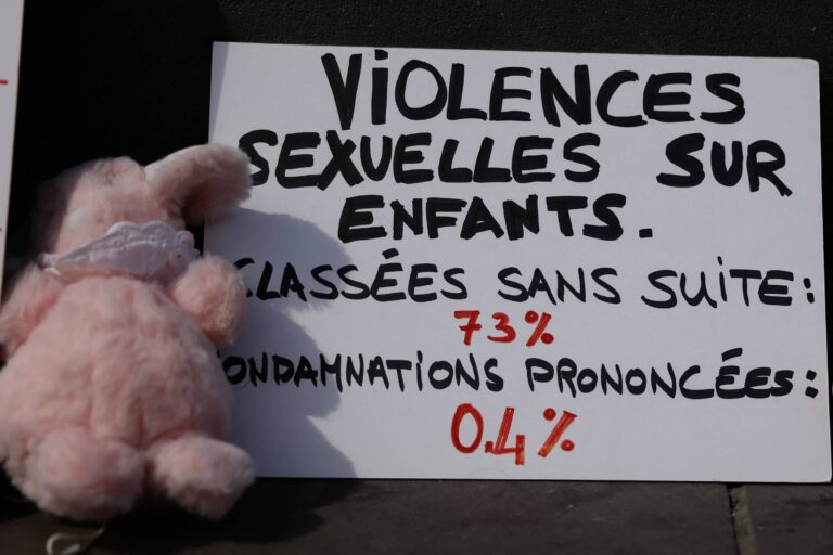Violência sexual contra bebês na França: mais de 600 casos em 2024