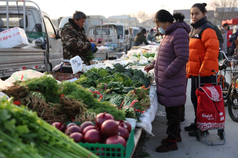 CPI da China cai 0,4% em agosto