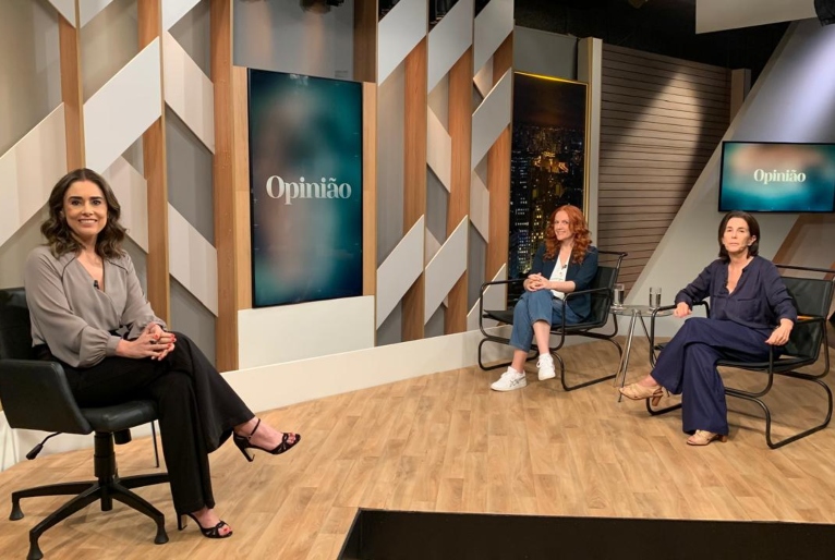 Luciana Temer discute violência sexual infantil no programa Opinião