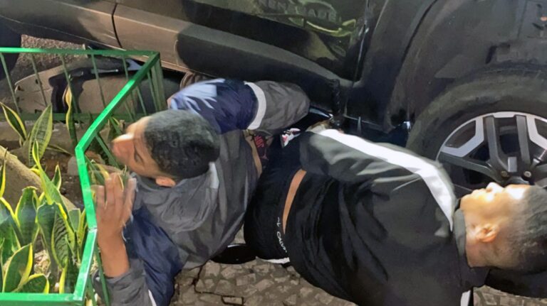 Assalto no Jardim Botânico termina com bandidos presos