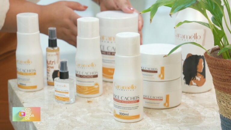 Cabeleireira de Santíssimo lança linha de cosméticos para crespas
