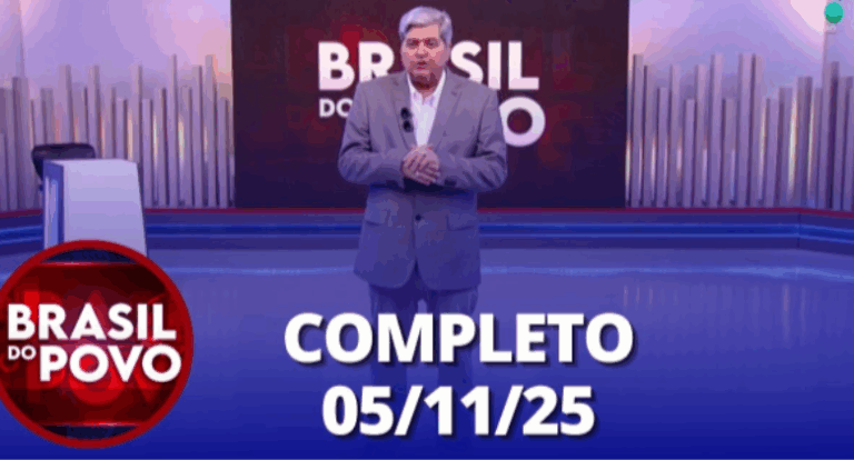 Brasil do Povo: confira a íntegra do programa de 5 de novembro de 2025