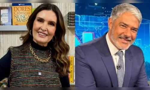Fátima Bernardes comemora nova fase na carreira de William Bonner
