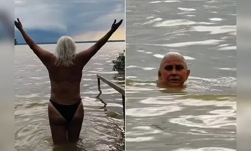 Fafá de Belém faz homenagem ao Pará com topless em vídeo