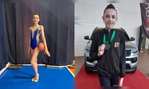 Heloísa Reczkowski conquista prata no Campeonato Paranaense de GR