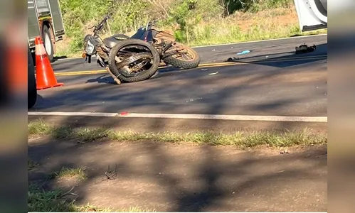 Motociclista sofre amputação após acidente grave na PR-272