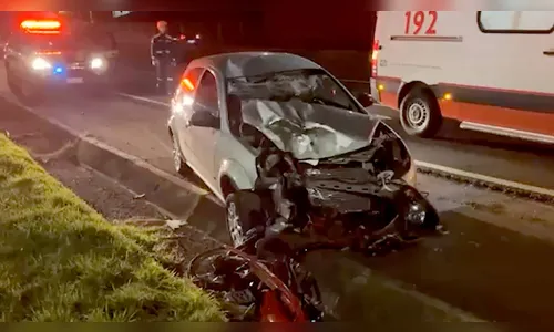 Motociclista morre em colisão na BR-369