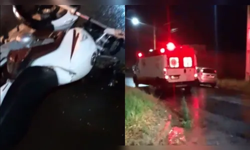 Motociclista sofre ferimentos graves em acidente em Apucarana