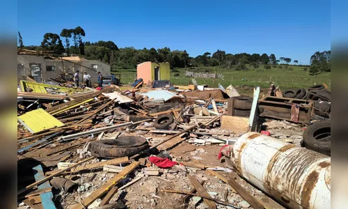 Bombeiros solicitam doações de materiais de construção em Rio Bonito do Iguaçu