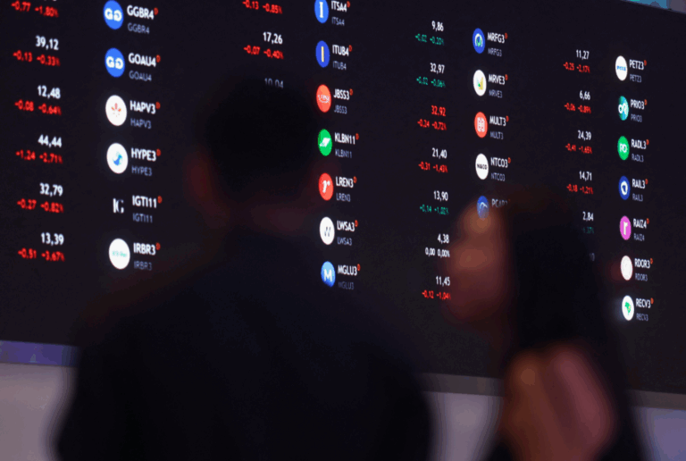 Ibovespa registra alta e se aproxima de 143 mil pontos