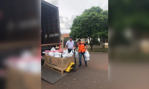 Jandaia do Sul recebe donativos para famílias afetadas por temporal