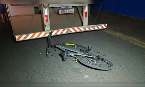 Ciclista perde a vida em colisão com caminhão estacionado em Londrina