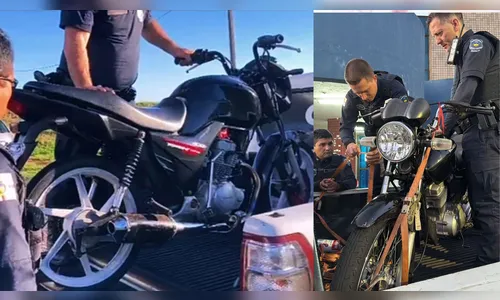 Apucarana: GCM apreende motocicletas com dívidas superiores a R$ 50 mil