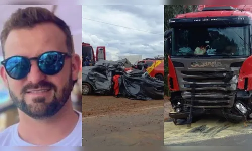 Comerciante de 28 anos morre em colisão com caminhão no Paraná