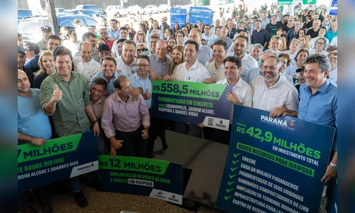 Inauguração do acesso secundário a Ivaiporã é realizada por Ratinho Junior