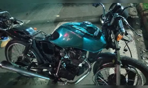 Acidente em Jandaia do Sul revela motocicleta com placa adulterada