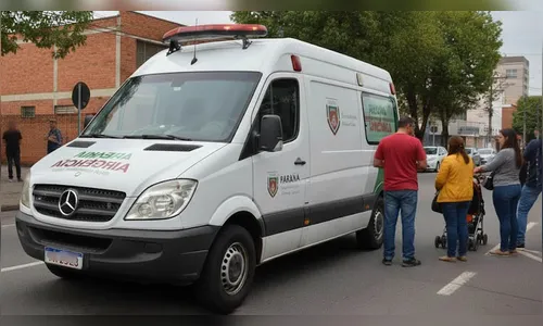 Ciclista é atropelado por moto ao voltar da escola em Faxinal
