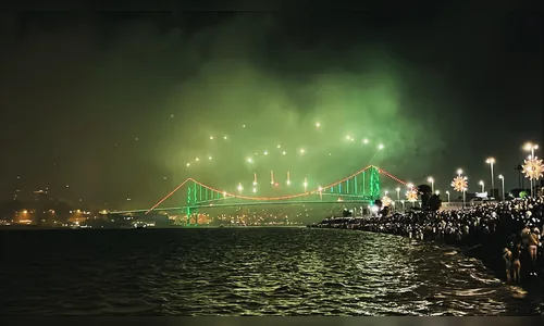 Réveillon em Florianópolis terá espetáculo de fogos silencioso