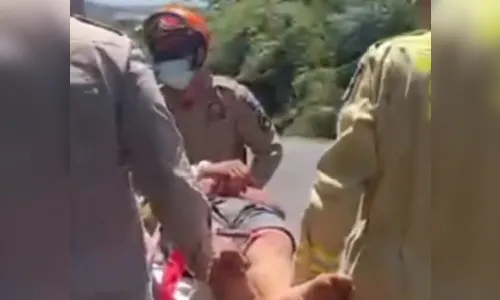Acidente na PR-444: piloto preso por embriaguez após queda de moto