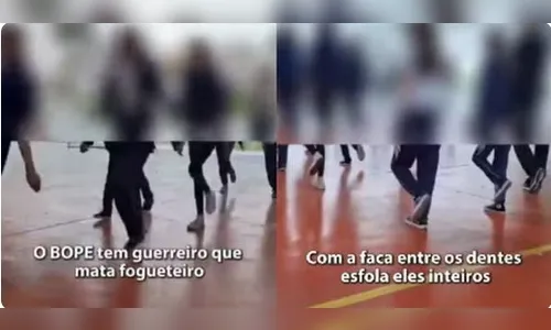 Investigação sobre alunos de colégio cívico-militar no PR por cânticos de violência