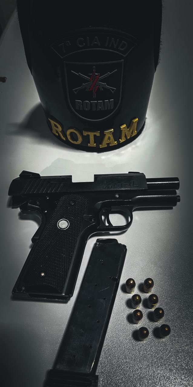 Confronto com a Rotam deixa suspeito baleado na PR-444