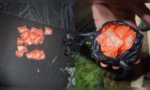 Cocaína é apreendida em carro após acidente na PR-444