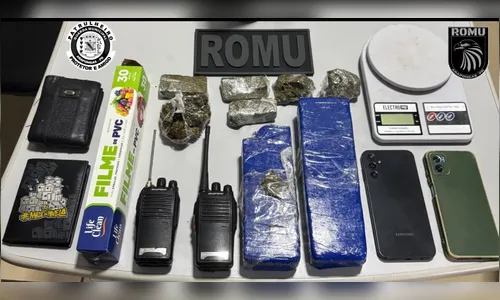 Dois homens são detidos com 1 kg de maconha em Arapongas