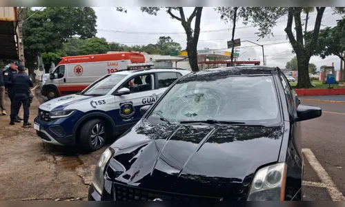 Homem atropelado na Vila Nova em Apucarana