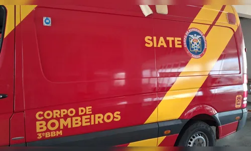 Idoso é resgatado após queda de caminhão em Apucarana