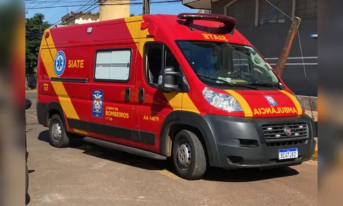 Idoso sofre acidente ao cair de telhado em Apucarana