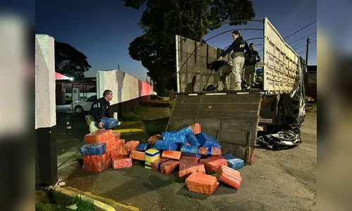 Polícia Rodoviária Federal apreende maconha na BR-376