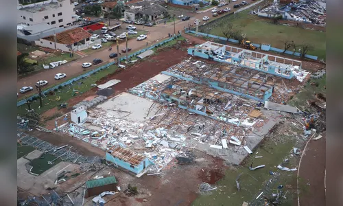 Tornado em Rio Bonito do Iguaçu atinge nível 3 na escala de intensidade