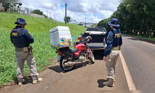 Motociclista fica ferido após queda na BR-369