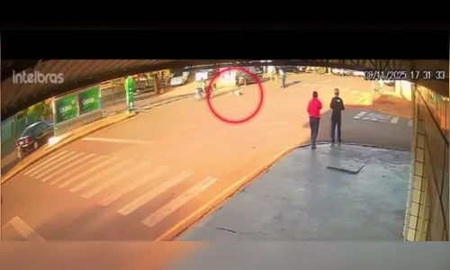 Criança atropelada na faixa em Cambira