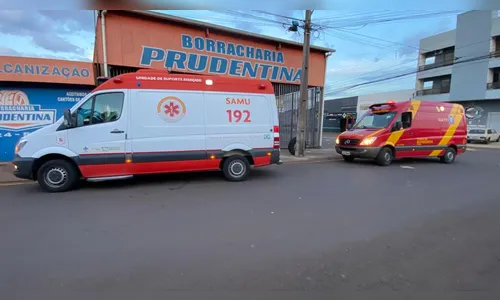 Casal sofre ferimentos graves em colisão entre moto e carro de luxo em Apucarana