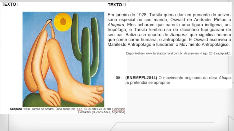 Enem 2025: teste seus conhecimentos sobre artes com quiz
